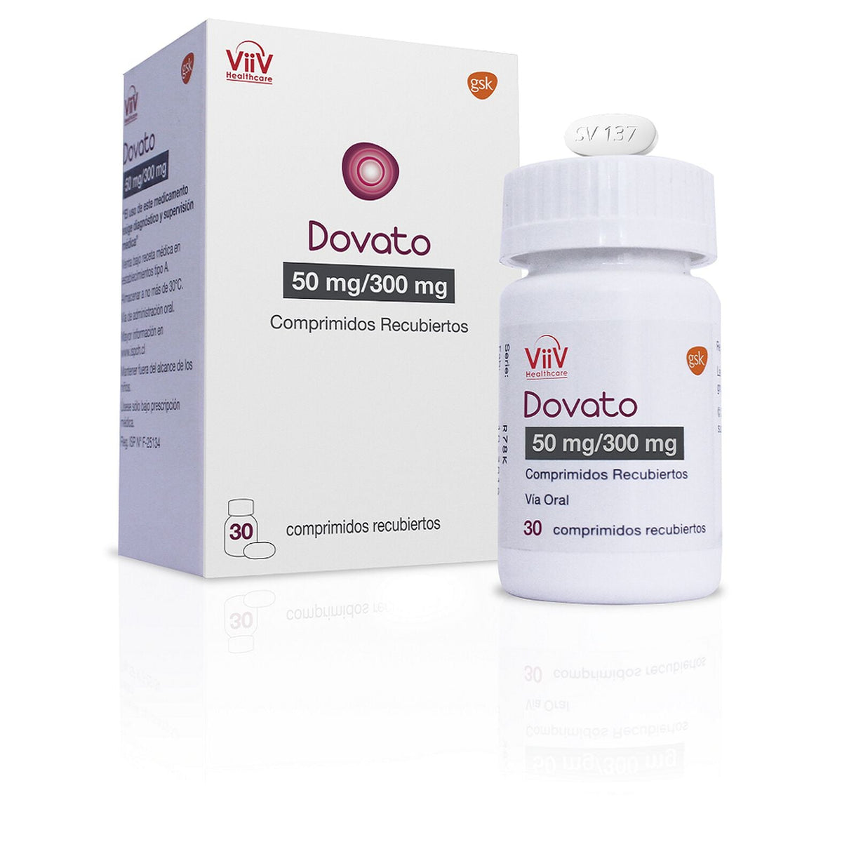 Dovato 50 mg/300 mg x 30 Comprimidos Recubiertos