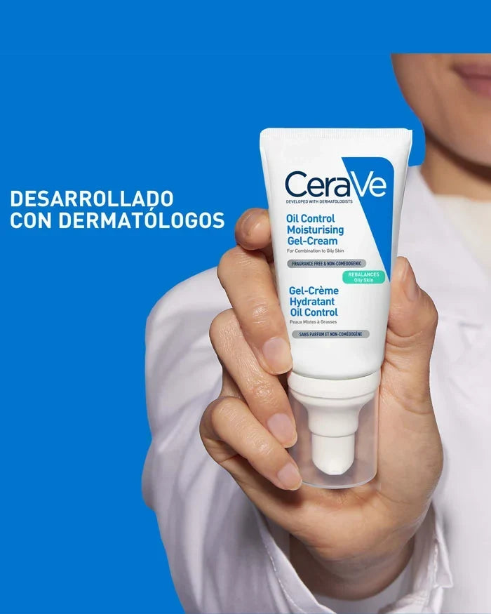 CeraVe Gel Crema Hidratante Oil Control - Tubo 52 ml